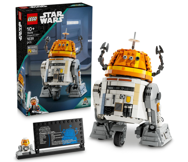 LEGO Star Wars 75416 Droid astromechaniczny Chopper (C1-10P)™ - 1308217 - zdjęcie 2